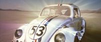 Herbie 53 in the desert - Herbie The Love Bug