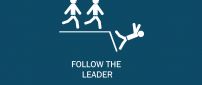 Follow the leader - Funny wallpaper