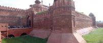 Red Fort, building of Delhi India - HD wallpaper
