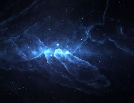 Atlantis Nebula - Abstract HD wallpaper