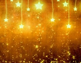 Thousands of golden stars - Celebration image