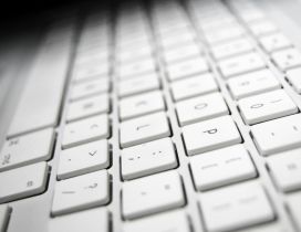 White keyboard for the Mac