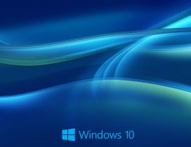HD blue lines - Beautiful windows 10 wallpaper