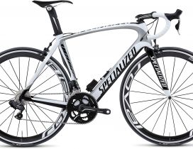 White and black bicycle sports - Specialized bike