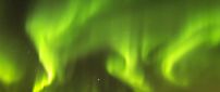 Green Aurora Borealis - Abstract wallpaper