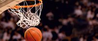 Basketball hoop and a ball - Sport wallpaper