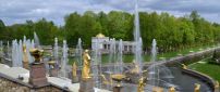 Peterhof fountains - Palace and park