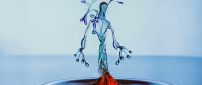 Water Splash Figurine - Abstract 3D figurine