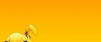 Yellow pikachu - Cartoon Character
