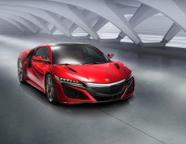 Red Acura NSX Static - Sport car wallpaper