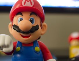 Super Mario Figurine - HD game character wallpaper