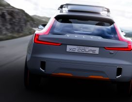 Gray Stunning Volvo Concept XC Coupe