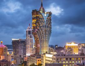 Macau Grand Lisboa Hotel - Gorgeous architecture