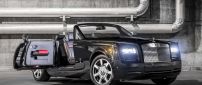 Convertible Rolls Royce Phantom Drophead