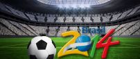 Brasil World Cup 2014 - Stadium and football wallpaper
