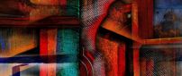 Abstract colorful walls - HD wallpaper