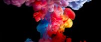 Many colorful smoke - Abstract wallpaper