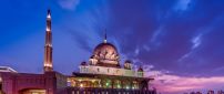 The Putra Mosque from Malaysia - Building wallpaper