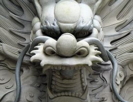 Chinese Dragon Statue - Spooky statue
