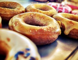 Delicious donuts - perfect breakfast