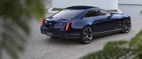 Stunning blue Cadillac Elmiraj Rear