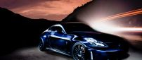 Blue Nissan 350 Z tuning - Fantasy wallpaper