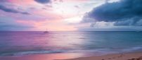 Beautiful purple sky over the sea - Sunset wallpaper