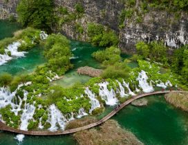 Tropical green river - Amazing paradise landscape