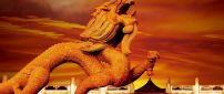 Chinese Dragon - Interesting Scary Statue