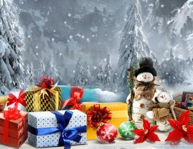 Beautiful presents - Happy Christmas Holiday