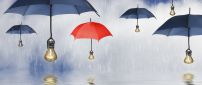 The ideas fly with the umbrellas - HD funny wallpaper
