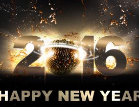Happy New Year 2016 - Disco night
