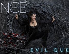 Evil queen from serial Once upon a time - HD wallpaper
