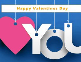 I love you - Happy Valentine's Day