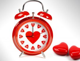 The clock for love - funny present for Valentine's Day