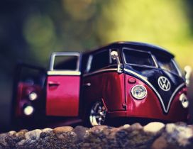 Volkswagen toy car - Macro beautiful wallpaper