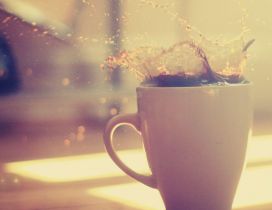 Splash - good morning coffee time