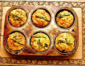 Delicious vegetable muffins - HD food wallpaper
