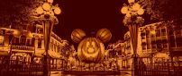Big pumpkin in the city - Mickey Mouse