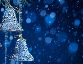 Blue Christmas night - Wonderful Winter Holiday