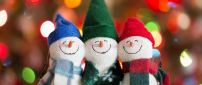 Three little snowmen - Smile for Christmas night