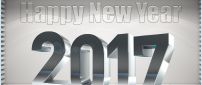 Grey wallpaper - Happy New Year 2017 HD