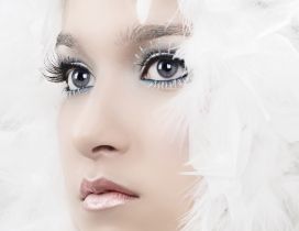 Perfect face - Wonderful winter make-up