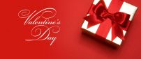 Red love wallpaper - magic gift for Valentines Day