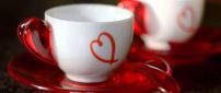 Sweet coffee cups - Love is in a cup of coffee
