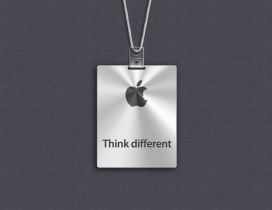 Apple logo - Think Different - HD wallpaper