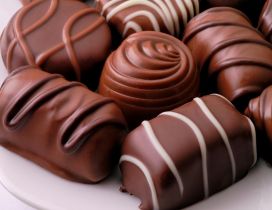 Delicious pralines - I love chocolate