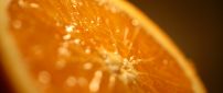 Blurry orange fruit - HD Macro wallpaper
