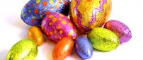 Happy Easter Holiday - Chocolate eggs for children