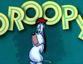 Funny Cartoon animation dog - Droopy character